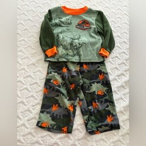 Jurassic World EUC Toddler Boy Pajamas